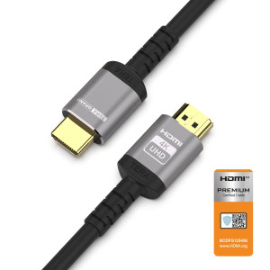 Premium HDMI Certified Cable 4K HDR